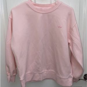 Fabletics Alina crewneck breast cancer awareness